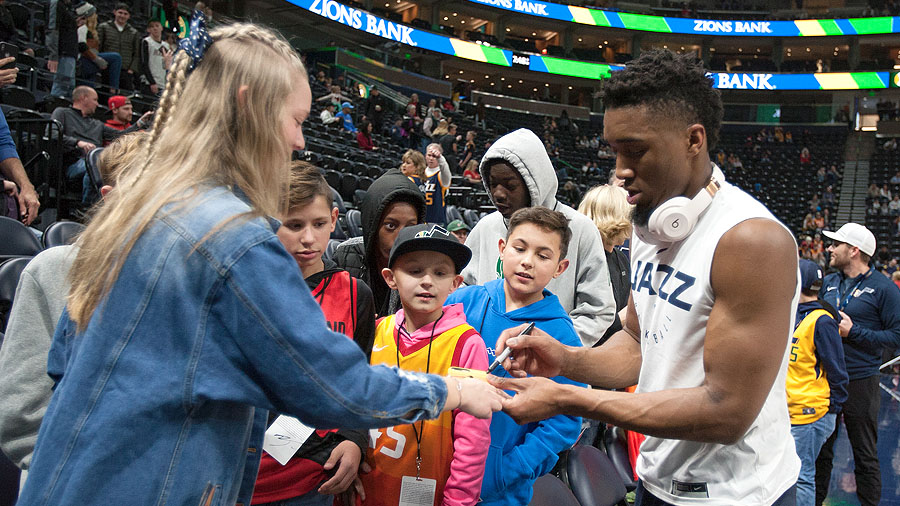 即完売！75周年記念 Utah Jazz Mitchell & Ness Mitchell & Ness Men's Utah Jazz Purple Hardwood Classics 75th