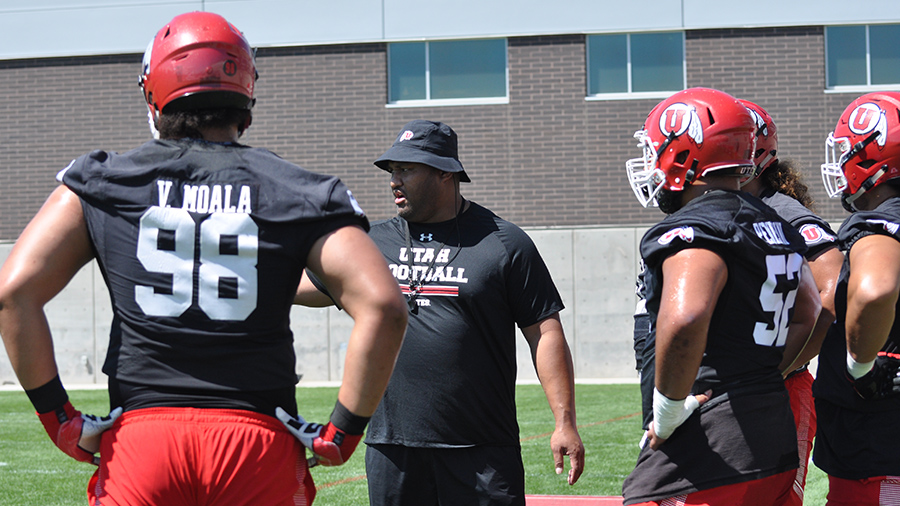 Utah DT Coach Sione Po'uha Announces Retirement From Coaching