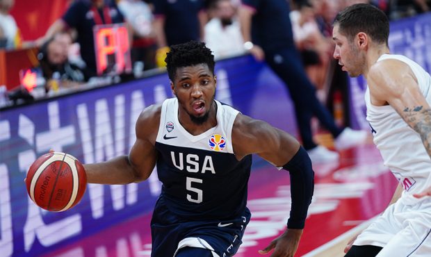 Donovan Mitchell - Team USA - Serbia...