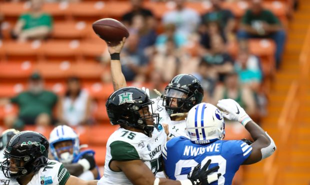 Cole McDonald - Hawaii - BYU - Hawaii Bowl...
