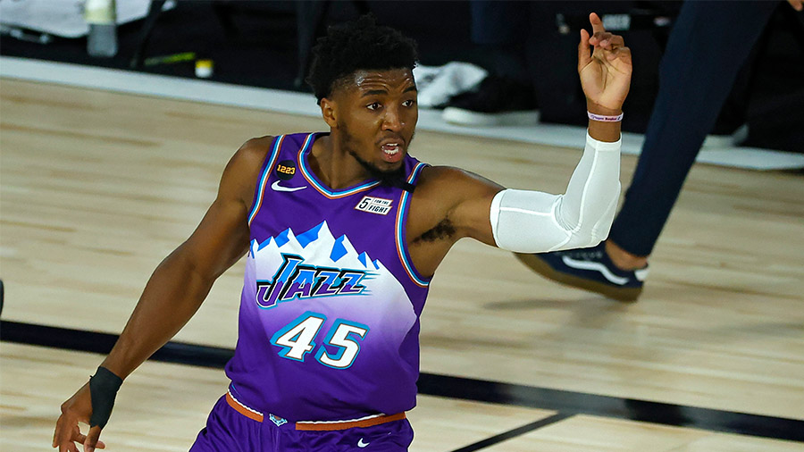 Donovan Mitchell Praises 90s Jazz Jersey On Kelce Podcast - KSL Sports