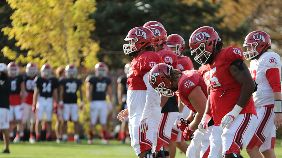 Utah Offensive Line Starts OBlock Cares
