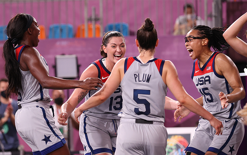 U.S. Women's Hoops Team Captures 3-on-3 Olympic Gold - KSL Sports