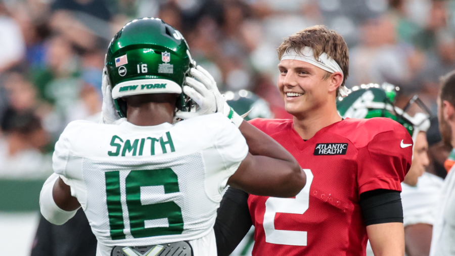 No Surprise Zach Wilson Listed As QB1 On New York Jets Unofficial