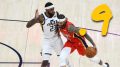 Utah Jazz forward Royce O'Neale defends New Orleans Pelicans forward Brandon Ingram (Photo by Alex Goodlett/Getty Images)