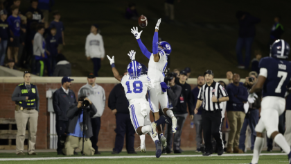 BYU DB Jakob Robinson Intercepts Georgia Southern On Back-To-Back Drives