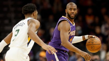 Shorthanded Jazz Come Up Short Against Suns