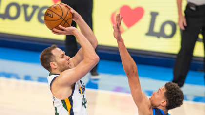 Bojan Bogdanovic Hits 11 Threes, Breaks Utah Jazz Record