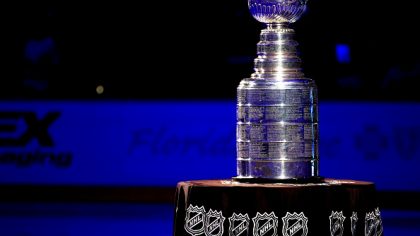 NHL Unveiling New Logo For Stanley Cup Playoffs And Final