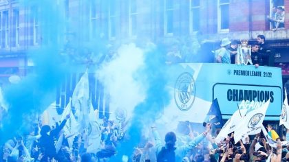 City Celebrates EPL Title With Manchester Parade
