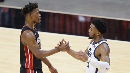 Donovan Mitchell Attends Party With Heat Star Jimmy Butler