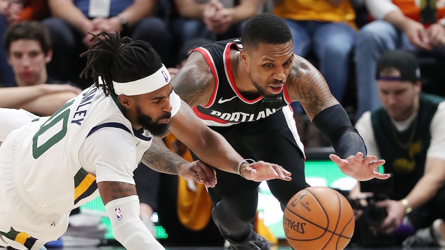 Utah-Jazz-Mike-Conley-Portland-Trail-Blazers...