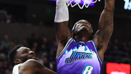 Jazz Forward Jarred Vanderbilt Throws Down Mean Dunk On Nuggets
