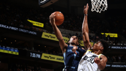 Ochai Agbaji Gives Utah Jazz Lift On Both Ends With Block & Bucket