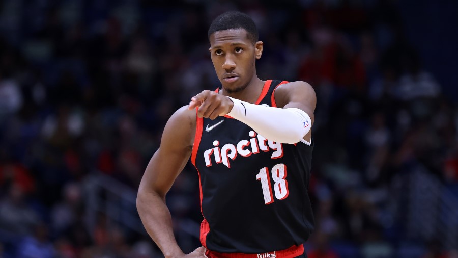 Utah Jazz guard Kris Dunn...