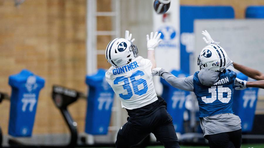 BYU Football, Talmage Gunther, Spring Practice...