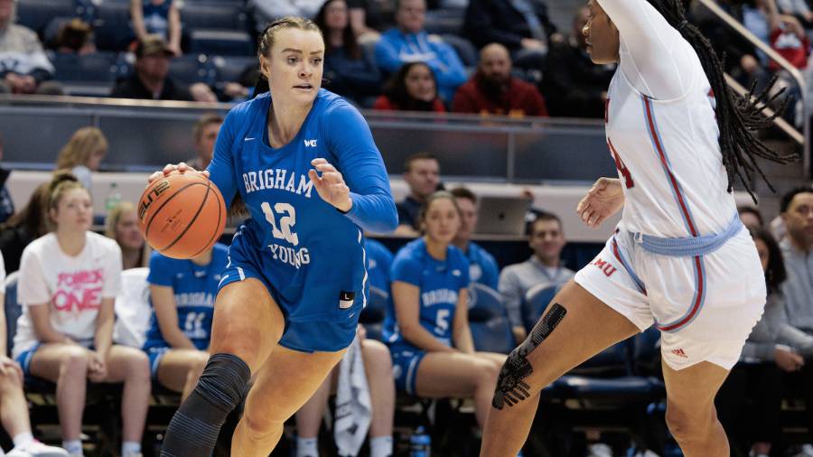 Lauren Gustin, BYU Women's Basketball, WCC...