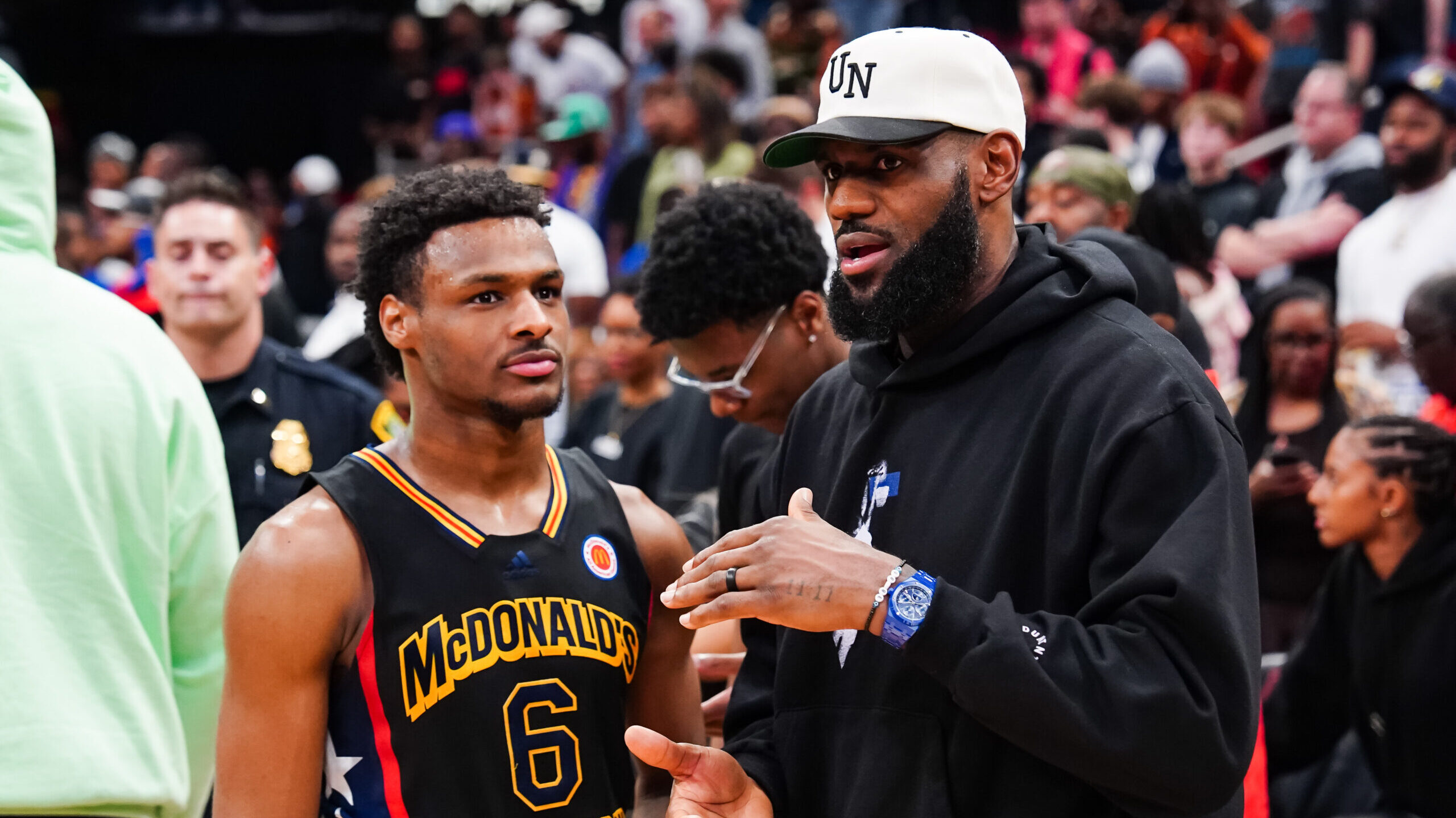 Bronny James Pac-12 Conference USC Trojans...