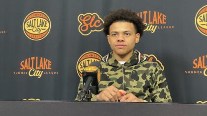 Keyonte George Leads Utah Jazz In Summer League Debut