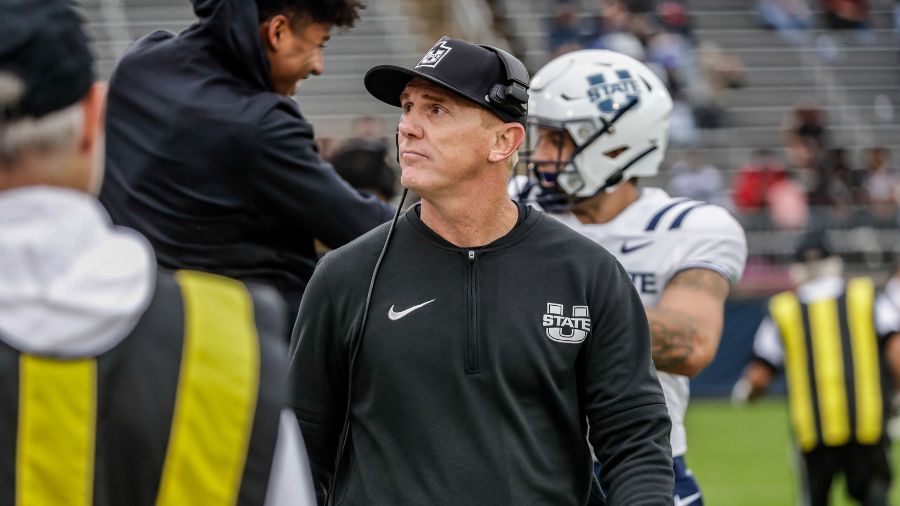 utah state head coach blake anderson...