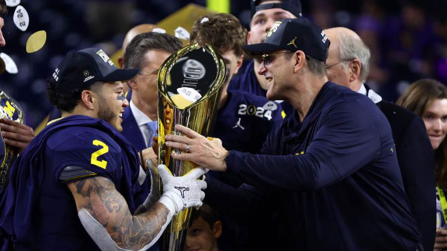 Michigan Wolverines, Jim Harbaugh, National Champions...