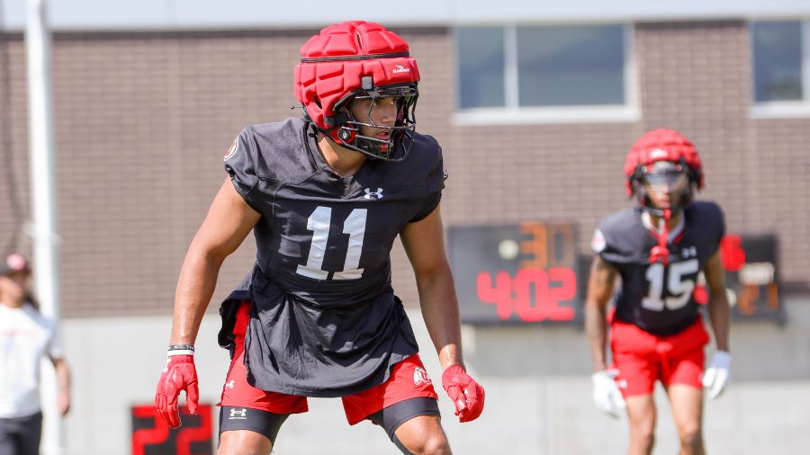 Utah Football safety Alaka'i Gilman...