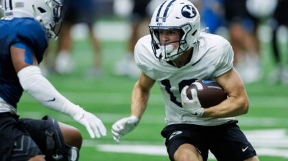 Observations From Indoor Practice At BYU Football Camp