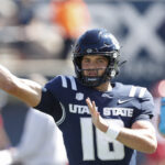 ‘I Couldn’t Pick Anyone Better’ Mendenhall Says Of USU QB Bryson Barnes