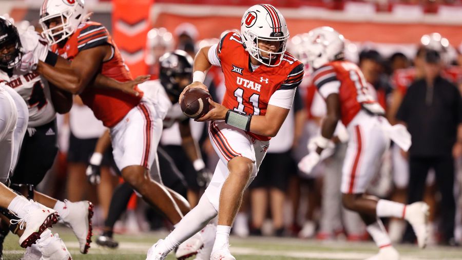 Utah Football No. 11 Isaac Wilson...