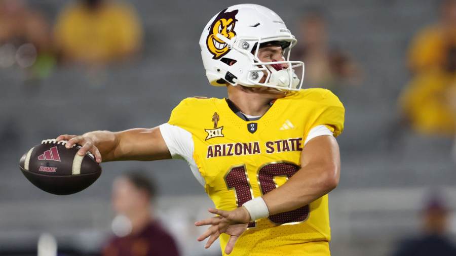 Arizona State Football Unveils Throwback Helmet For BYU Game