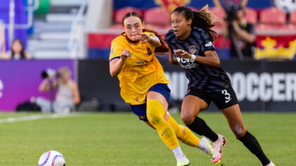 Brecken Mozingo's stoppage-time stunner steals point for Utah Royals in Louisville